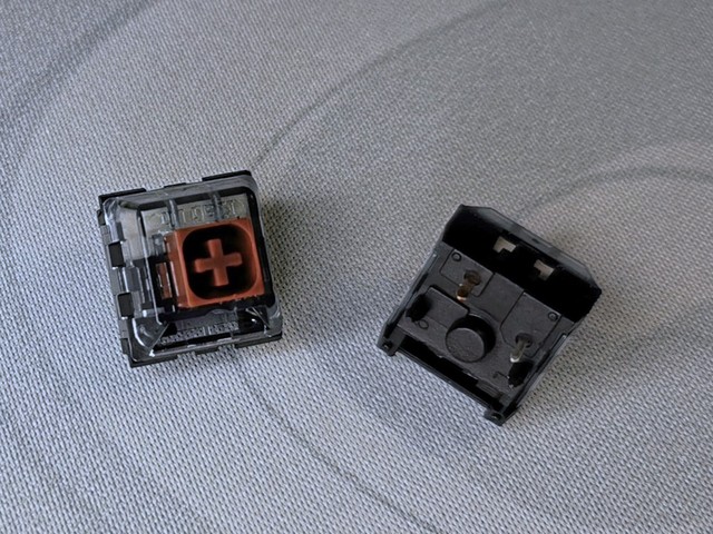 Genesis S.CZĘŚĆ SERWISOWA - MECHANICZNE PRZEŁĄCZNIKI KAILH BOX BROWN DO KLAWIATURY THOR 404 2-PAK