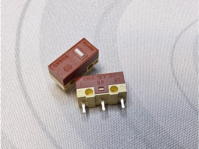 Genesis MOUSE SWITCHES HUANO SILENT 10M (2-PACK) Zircon XIII